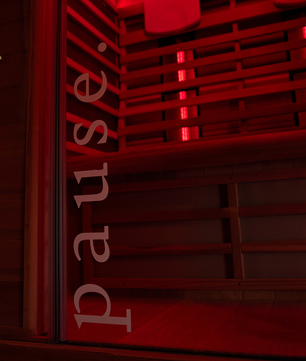pause 3 person full spectrum infrared sauna