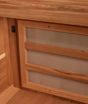 pause 3 person full spectrum infrared sauna