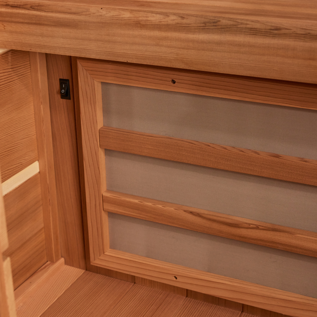 pause 3 person full spectrum infrared sauna