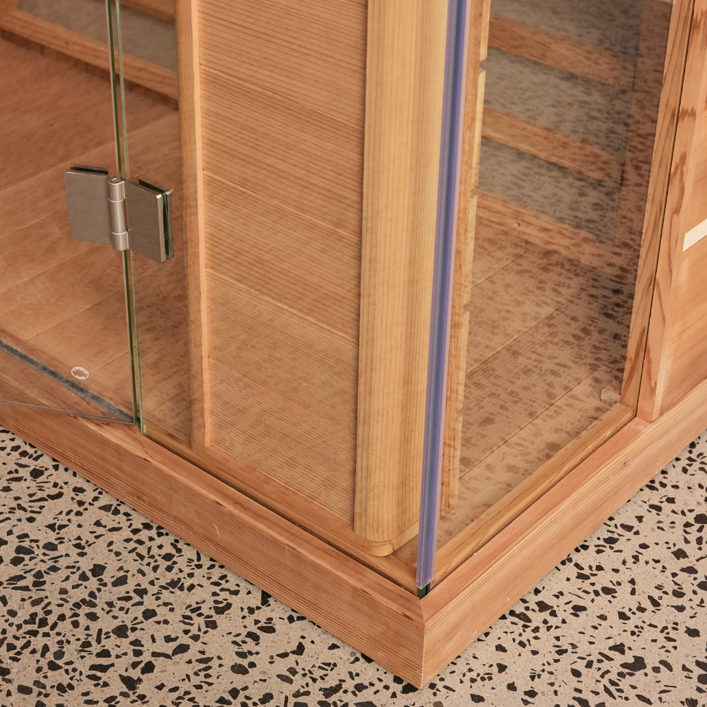 pause 3 person full spectrum infrared sauna